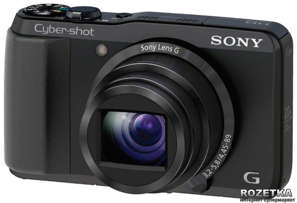 Фотоапарат Sony Cyber-Shot DSC-HX20 Black (DSCHX20B.CEE2) купити