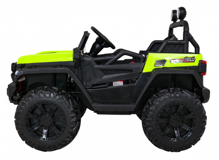 Електромобіль для дітей Ramiz Jeep Master Of Terain Зелений (5903864913958) - зображення 4