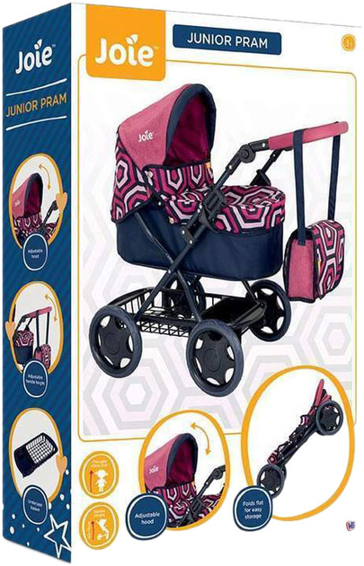 Wózek dla lalek Joie Junior Dolls Pram (5050842379012) - obraz 2