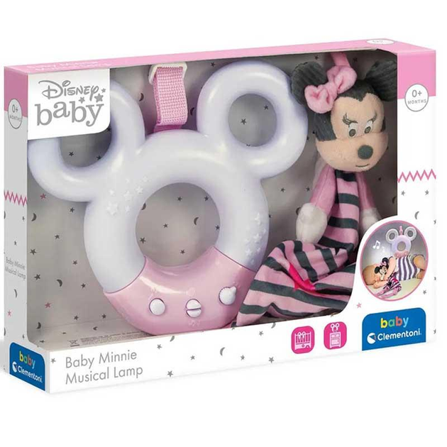 Zabawka z lampką nocną Clementoni Disney Mała Minnie (8005125173969) - obraz 1