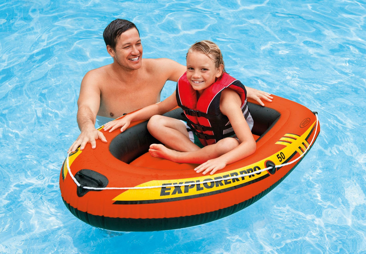 Надувний дитячий човен Intex Explorer Pro 50 137 x 85 x 23 см (6941057402642) - зображення 3