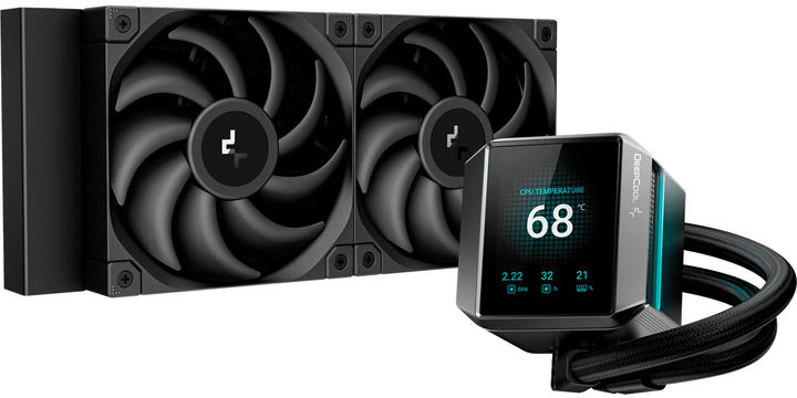 System chłodzenia wodnego DeepCool Mystique 240 Black (R-LX550-BKDSNC-G-1) - obraz 1