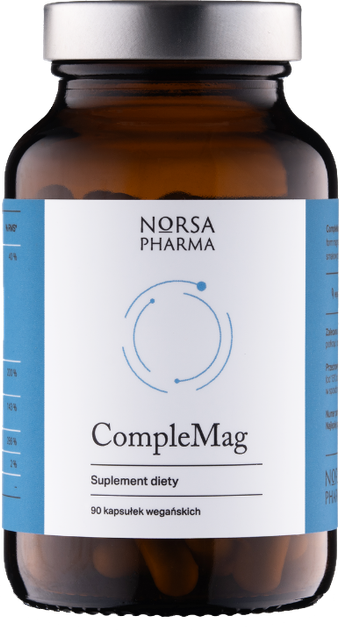 Дієтична добавка Norsa Pharma CompleMag 90 капсул (5905669770187) - зображення 1