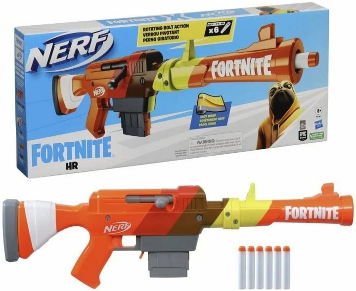 Бластер Hasbro Nerf Fortnite HR Dart (5010994140052) - зображення 1