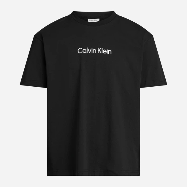 Футболка бавовняна чоловіча Calvin Klein K10K111346BEH XL Чорна (8720107899582) - зображення 6