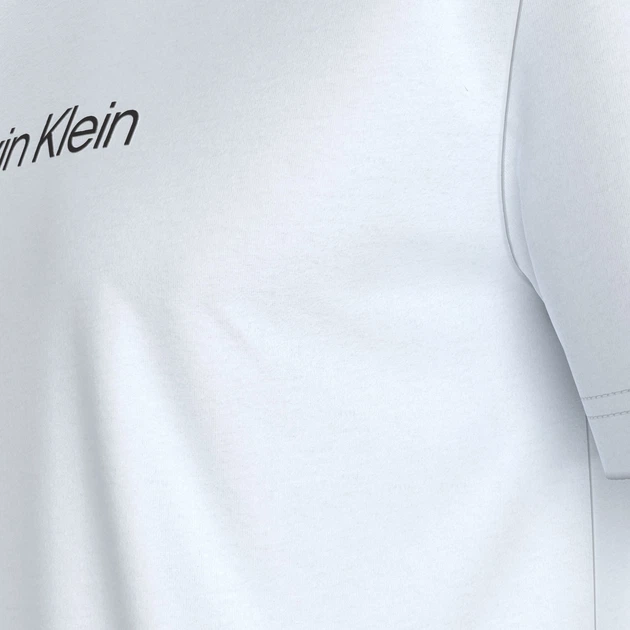 Футболка бавовняна чоловіча Calvin Klein K10K111346YAF S Біла (8720107899797) - зображення 8