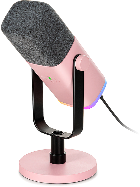 Мікрофон динамічний Fifine AM8P USB/XLR Pink - зображення 3