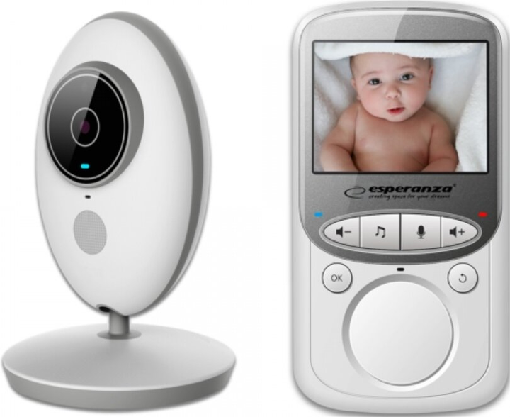 Цифровая видеоняня Esperanza EHM003 JUN LCD 2.4" (5901299955215) - изображение 1