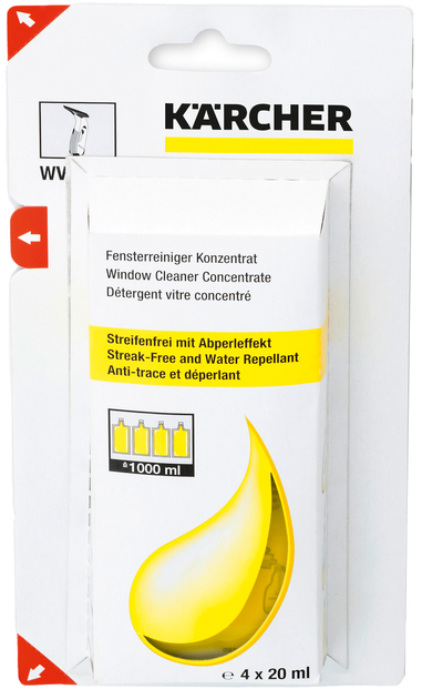 Koncentrat do szyb Karcher RM 503 4 x 20 ml (6.295-302.0) - obraz 2