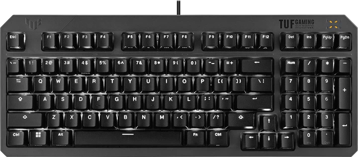 Klawiatura przewodowa ASUS TUF Gaming K3 Gen II USB RGB Black (4711387335963) - obraz 2