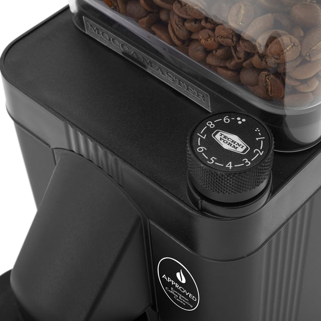 Кавомолка Moccamaster KM5 Burr Grinder Matt Black (2603000029) - зображення 5