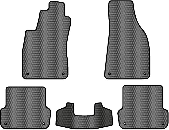 Акція на EVA килимки EVAtech в салон авто для Audi A4 (B6) MT 2000-2004 2 покоління Combi EU 5 шт Grey/Black від Rozetka