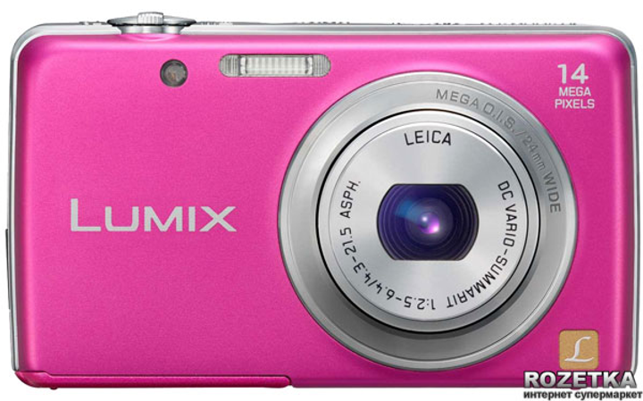 Фотоаппарат Panasonic Lumix DMC-FS40 Pink (DMC-FS40EE-P