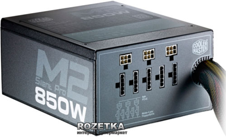 Блок питания Cooler Master Silent Pro M2 850W (RS850-SPM2D3-EU) – фото ...