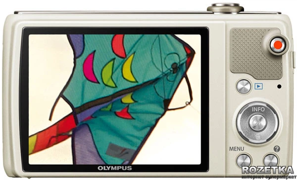 Фотоапарат Olympus VR-360 White купити на ROZETKA | Чудова ціна на