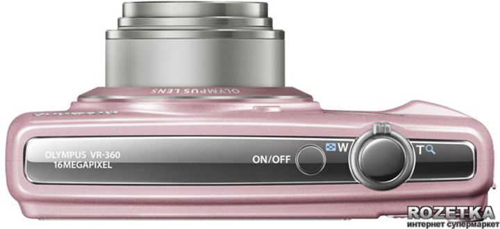 Фотоаппарат Olympus VR-360 Pink + чехол+ SHDC 16Gb! купить