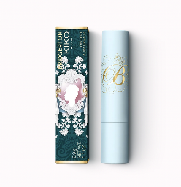 キ*ン様 ˚✧⁎⁺˳✧༚ラグジュアリーコスメ˚✧⁎⁺˳✧༚ Бальзам для губ Kiko Milano Bridgerton Opulent Aura Lip Balm (01