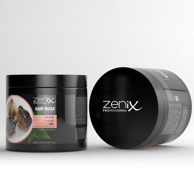Маска для волосся Zenix з олією чорного часника, 500 мл - Фото 1 Маска для волосся Zenix з олією чорного часника, 500 мл - зображення 1