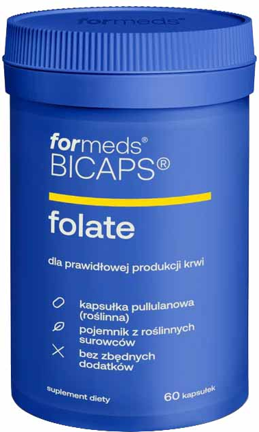 Suplement diety Formeds Bicaps folate 60 kapsułek (5903148622262) - obraz 1