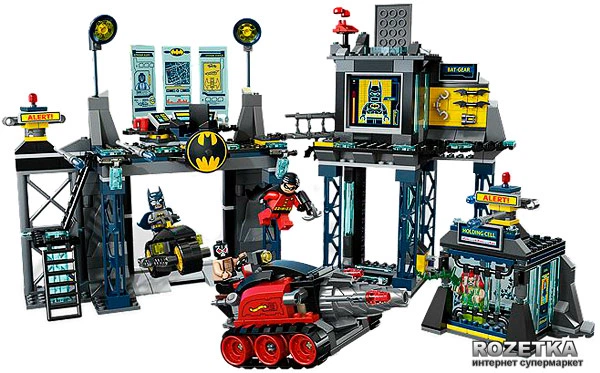 Конструктор LEGO Super Heroes Пещера Бэтмена (6860) – игрушки с ...