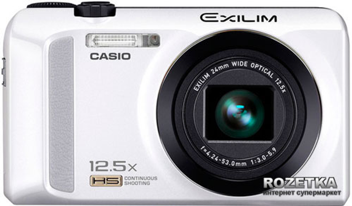 Фотоаппарат Casio Exilim EX-ZR200 White купить на ROZETKA