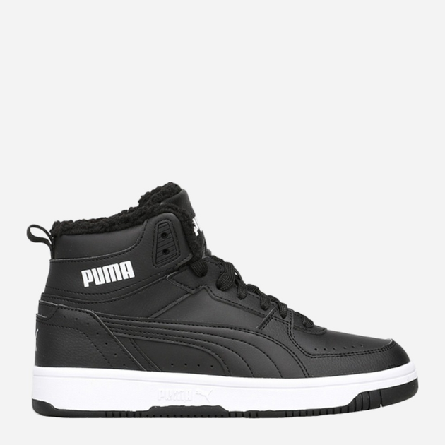 Підліткові зимові черевики для хлопчика Puma Rebound Joy Fur Jr 37547701 37 (4UK) Чорні (4063696632838) - зображення 1