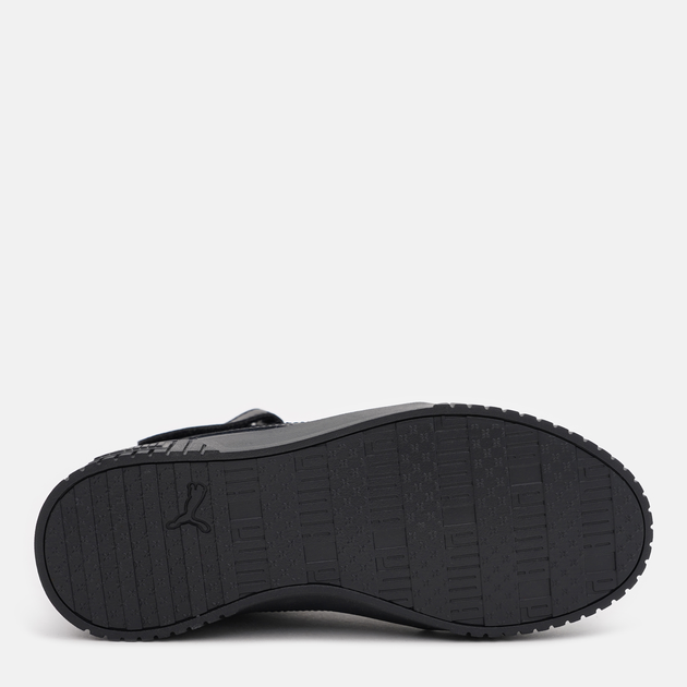 Підліткові зимові шкіряні черевики для дівчинки Puma Carina 2.0 Mid WTR Jr 38738001 38 (5UK) Чорні (4065449700634) - зображення 6