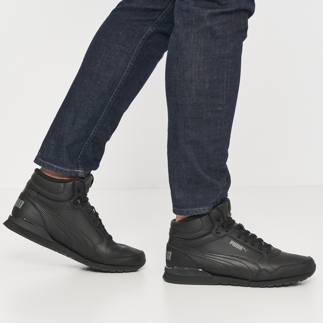 Trzewiki męskie Puma ST Runner v3 Mid L 38763801 47 (12UK) Czarne (4065449538572) - obraz 7