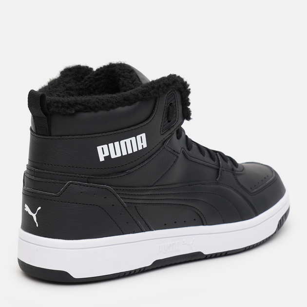 Trzewiki młodzieżowe chłopięce Puma Rebound JOY Fur 37557601 37.5 (4.5UK) Czarne (4063696488206) - obraz 4