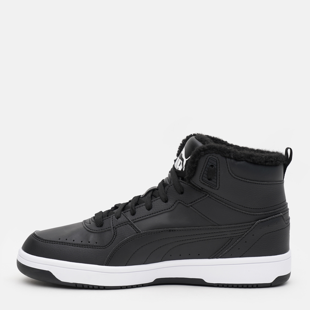 Підліткові черевики для хлопчика Puma Rebound JOY Fur 37557601 39 (6UK) Чорні (4063696488268) - зображення 3