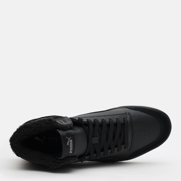 Zimowe trzewiki męskie ocieplane Puma Shuffle Mid Fur 38760901 42 (8UK) Czarne (4065449586146) - obraz 5