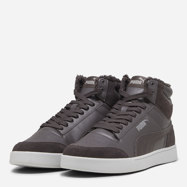 Zimowe trzewiki męskie ocieplane Puma Shuffle Mid Fur 38760903 42.5 (8.5UK) Czarne (4099683270134) - obraz 2