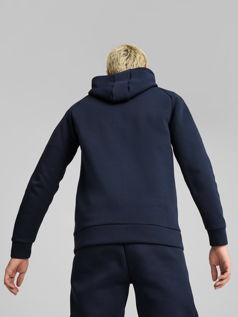 Спортивна кофта чоловіча Puma Tech FZ Hoodie 62438514 L Темно-синя (4067981326020) - зображення 2