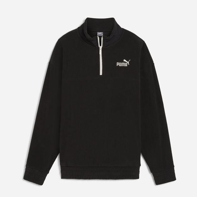 Толстовка на блискавці чоловіча Puma Ess Elevated Half-Zip 68531601 M Чорна (4067982675851) - зображення 1