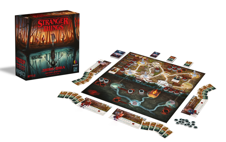 Настольная игра Rozum Дивні Дива: Догори Дриґом (Stranger Things: Upside Down) - зображення 3