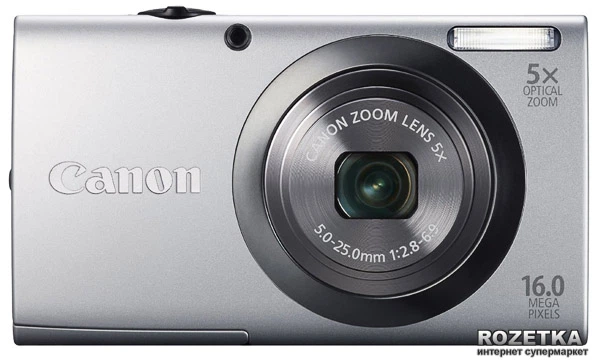 キヤノン PowerShot A2300 シルバー Фотоапарат Canon PowerShot A2300 Silver (6184B013) купити на