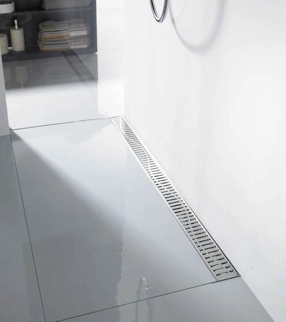 Решетка для трапа ACO ShowerDrain C-line 785 мм (408558) волна - изображение 3