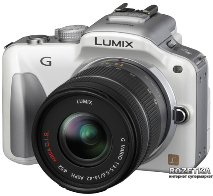 Фотоаппарат Panasonic Lumix DMC-G3 14-42mm Kit White купить