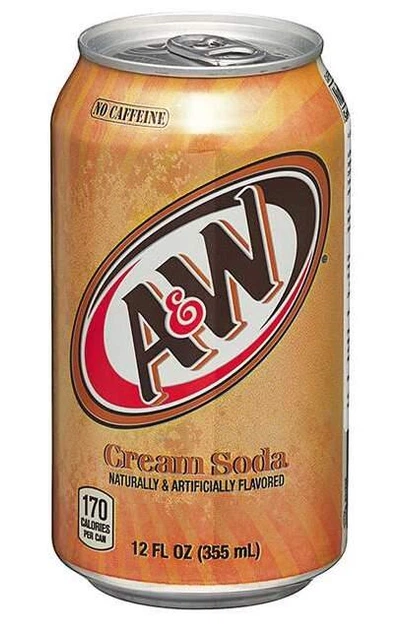 ◆cream-soda A&W Cream Soda без кофеина 355 мл от продавца: Vlipli – ROZETKA