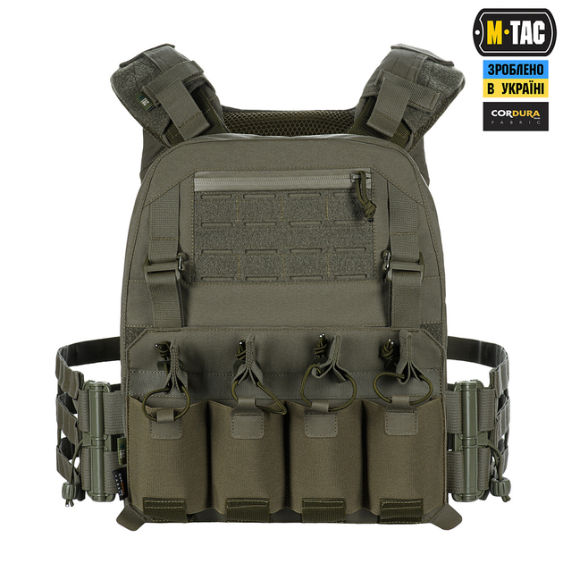 Плитоноска M-Tac Cuirass Elite XL Ranger Green - изображение 2