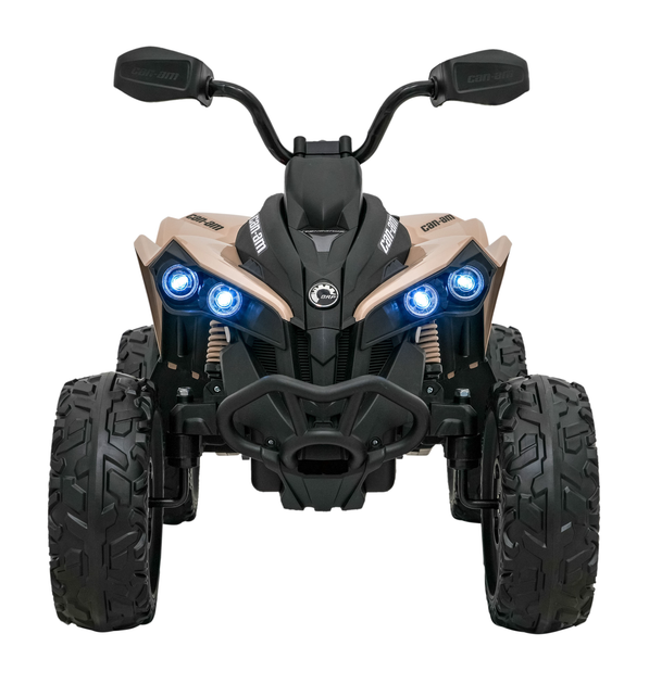 Quad elektryczny dla dzieci Ramiz Maverick ATV Khaki (5903864955958) - obraz 3