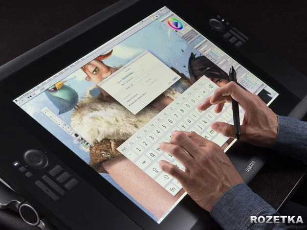 Графический планшет Wacom Cintiq 24HD Touch (DTH-2400) – фото