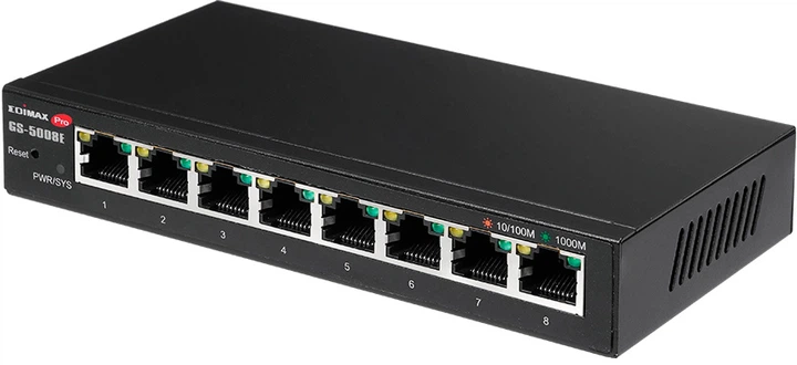 Комутатор Edimax (GS-5008E) - зображення 3