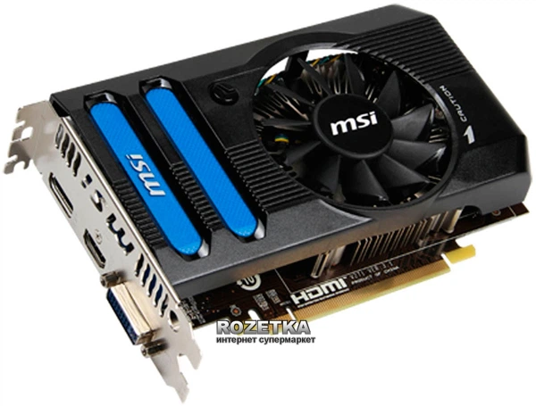 Видеокарта MSI PCI-Ex Radeon HD7770 1024MB GDDR5 (128bit) (1000