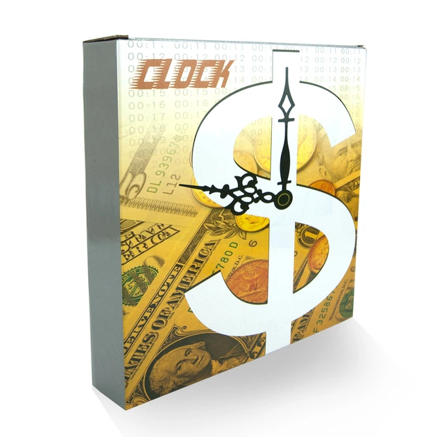 Настенные часы с обратным ходом Anti-clock (синий) - Фото 4 Настенные часы с обратным ходом Anti-clock (синий) - изображение 4