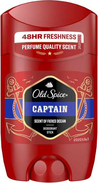 Дезодорант Old Spice Captain твердый, 50 мл - Фото 1 Дезодорант Old Spice Captain твердый, 50 мл - изображение 1
