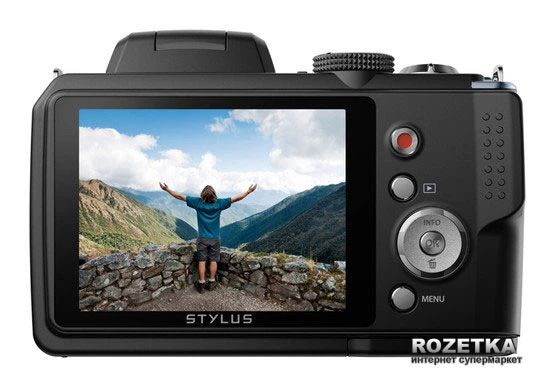 OLYMPUS SP-820UZ コンパクトデジタルカメラ Фотоапарат Olympus SP-820UZ Black (V103050BE000) купити на ROZETKA