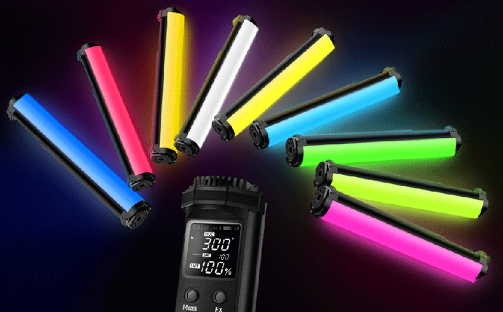 LED-освітлювач Yongnuo YN30 Soft RGB 2000-10000K (вузький освітлювач-жезл з вбудованим акумулятором) - зображення 5