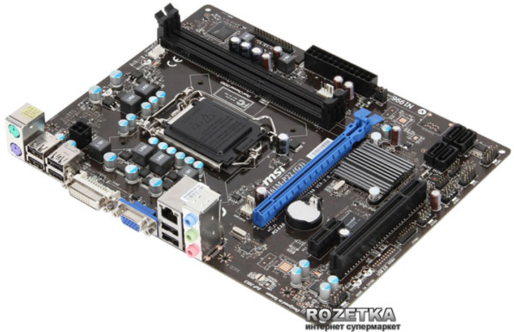 Материнская плата MSI H61M-P22 (G3) (s1155, Intel H61, PCI-Ex16) – фото ...