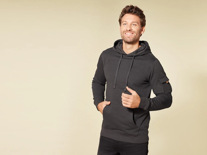 Livergy Lidl Rollkragenpullover Herren Fleece Hooded Livergy